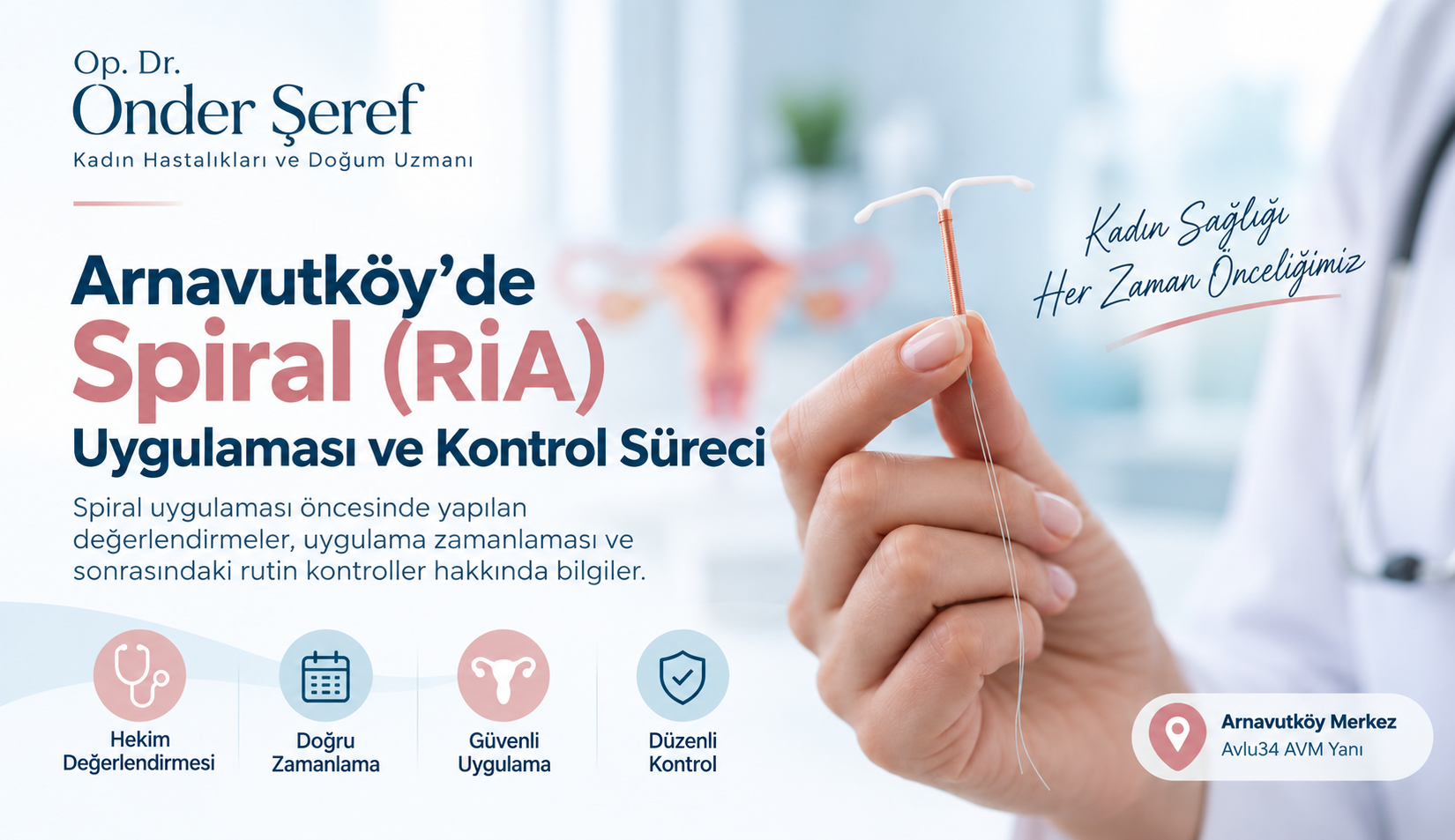 Arnavutköy'de Spiral (RİA) Uygulaması ve Kontrol Süreci