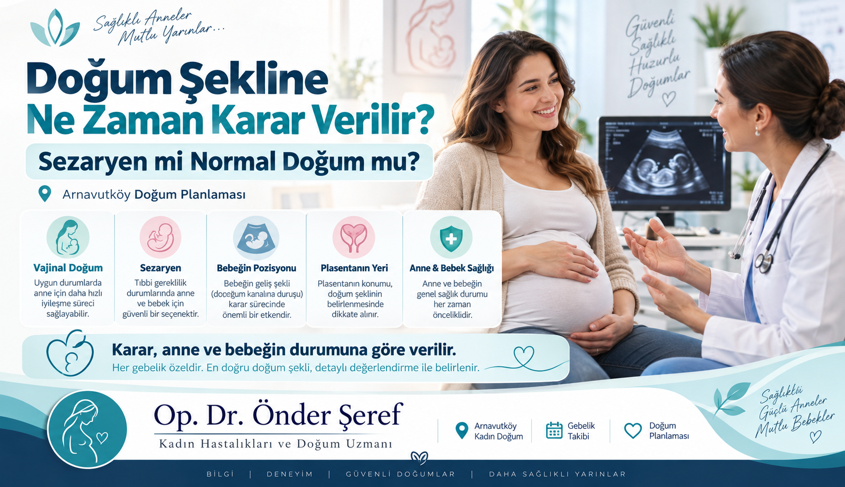 Doğum Şekline Ne Zaman Karar Verilir? Sezaryen mi Normal Doğum mu? | Arnavutköy Doğum Planlaması