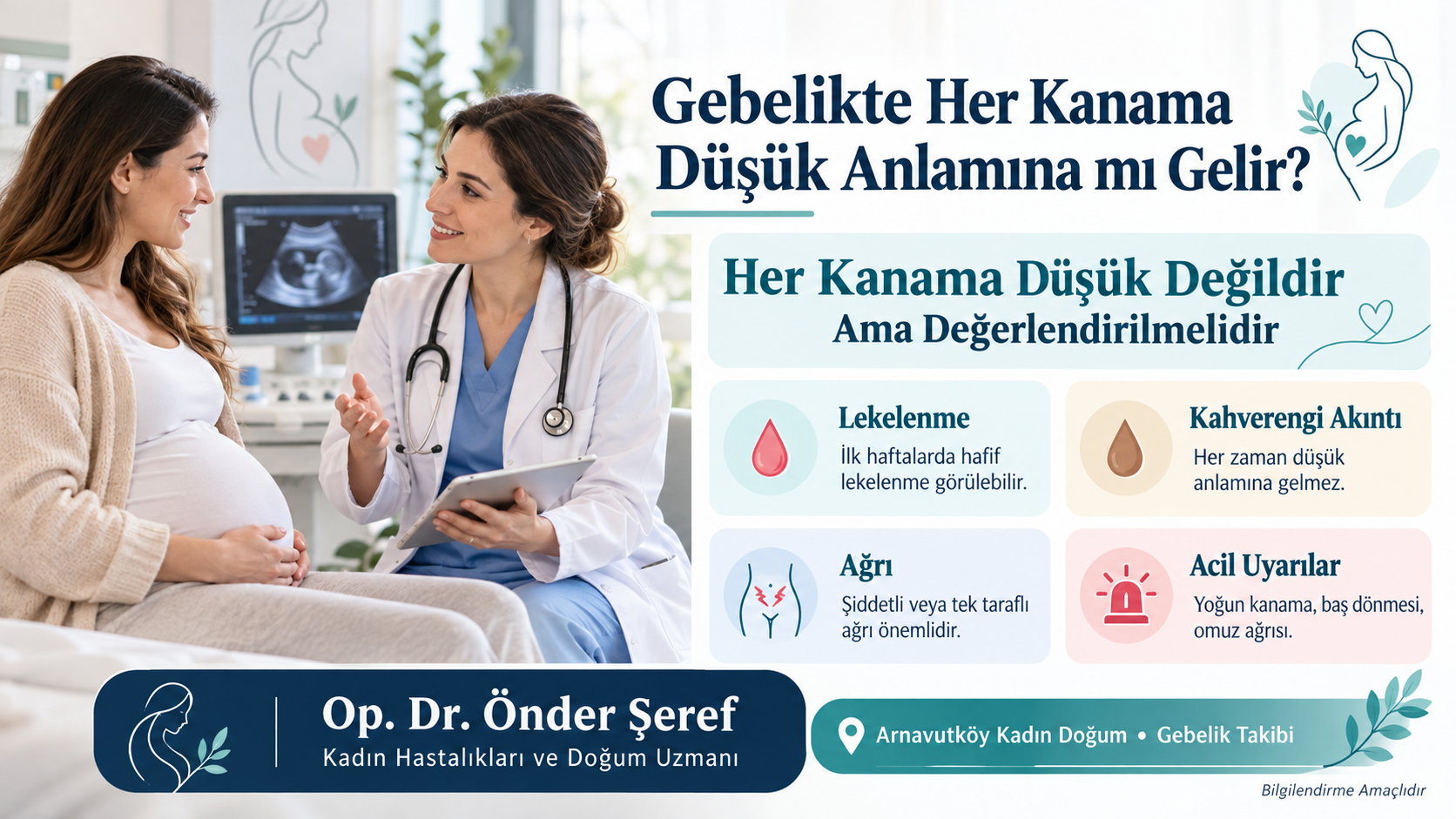 Gebelikte Her Kanama Düşük Anlamına mı Gelir? | Arnavutköy Kadın Doğum